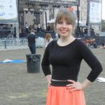 In front of LOTG stage