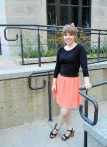 Leaning on a guardrail