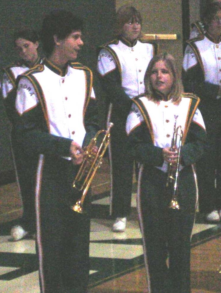 Christina in marching band | Christina's Best Life