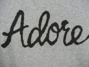 Adore sweater Close-up | Christina's Best Life