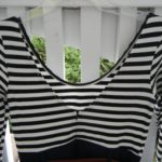 Navy striped dress [back] | Christina's Best Life
