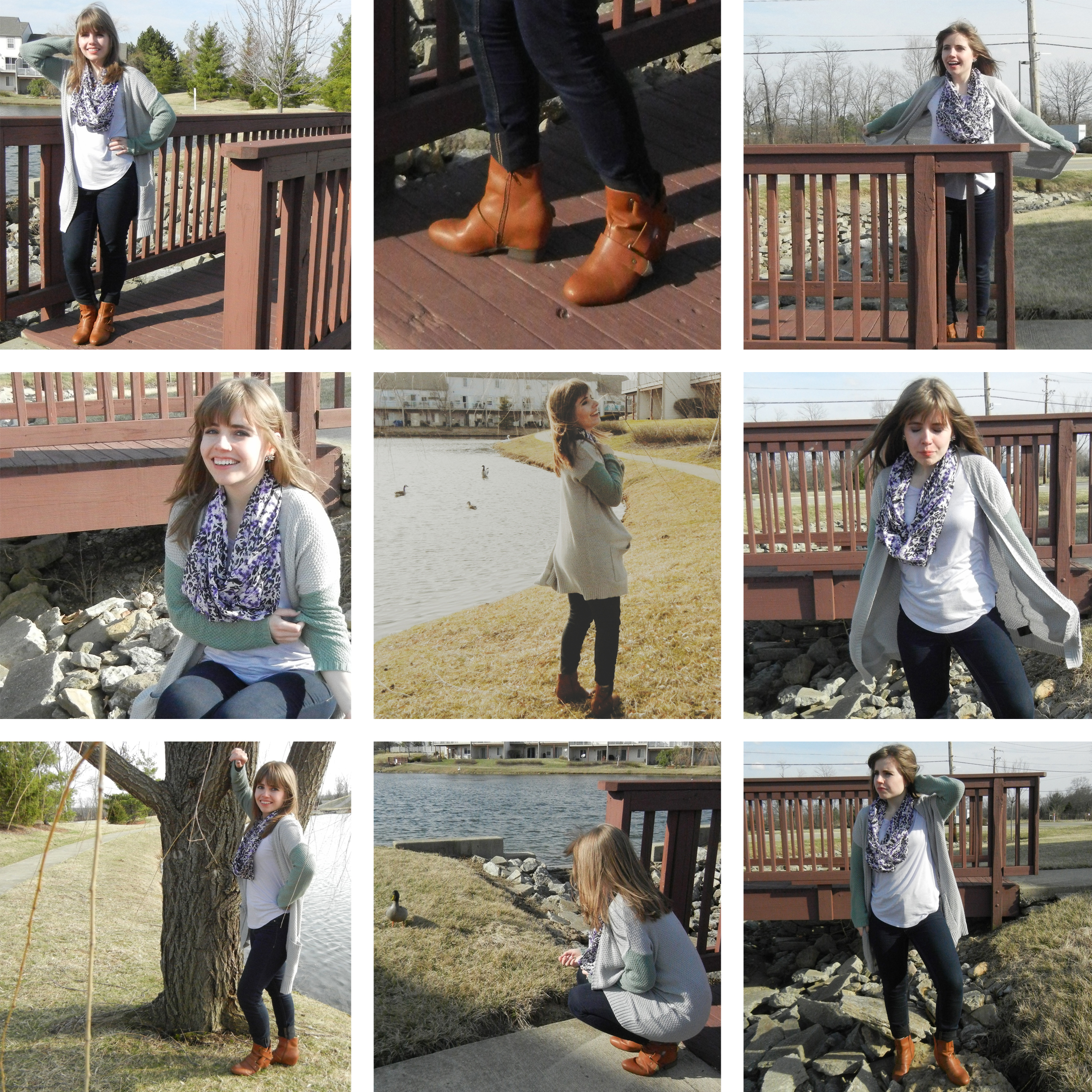 Christina's Best Life OOTD photo collage