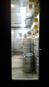 Basement kegs